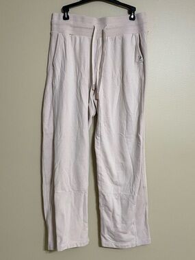 Joy Lab sweatpants baby pink cream size medium